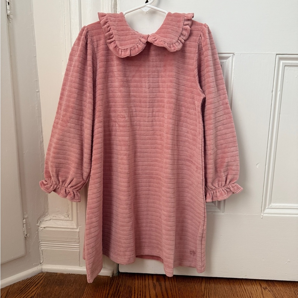 Pink Tocoto Vintage Velvet Babydoll Dress - 8 - NWT